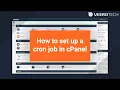 cPanel Cron Jobs - how to set up a cron job in your cPanel hosting account