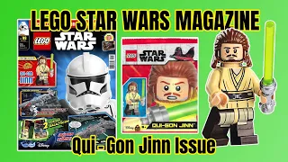 Lego Star Wars Magazine 118 Qui-Gon Jinn Issue (UK 119) Review