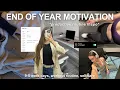end-of-year PRODUCTIVE ROUTINE: changing my life before 2026, locking in, \u0026 work days in my life