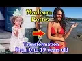 Madison Pettis transformation from 0 to 19 years old