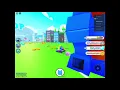 Defeating the big chest with blobfish Pet Simulator X