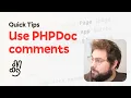 Add type support by using PHPDoc blocks in Kirby CMS