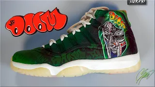I Turned a Blank Sneaker Into an MF DOOM Tribute