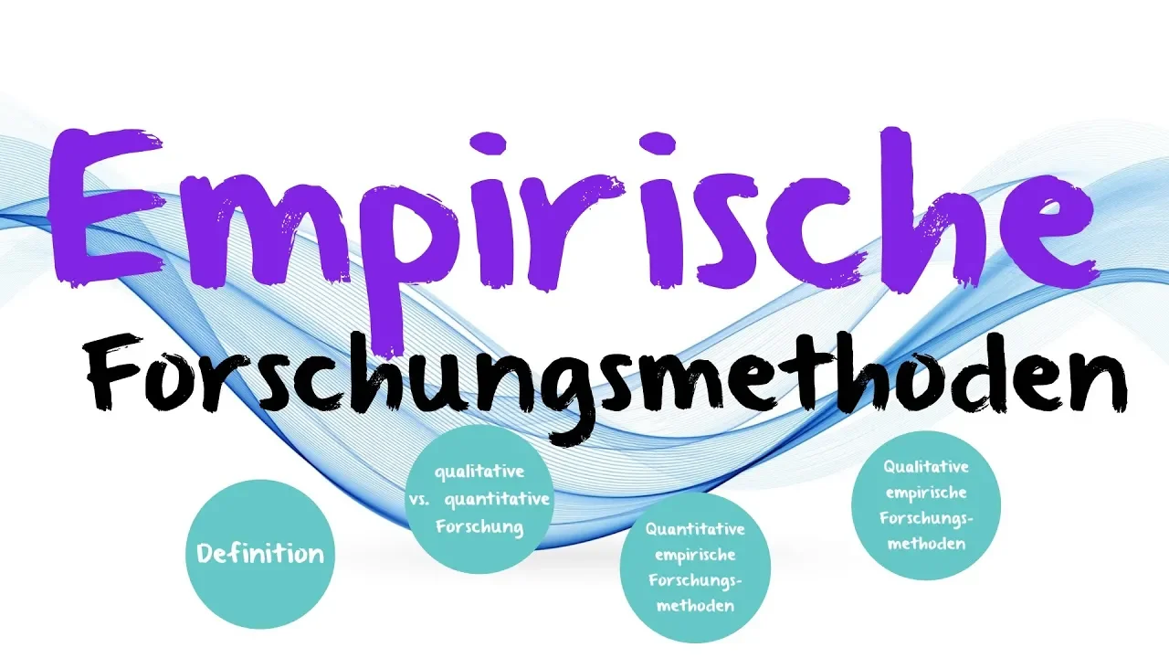 Empirische Forschung ✅ Quantitative & qualitative Methoden