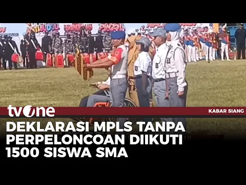 1500 Siswa siswi SMA Deklarasikan MPLS Tanpa Bullying