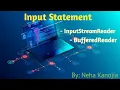 Input Statement InputStreamReader BufferedReader ICSE Class 9th Computer Chapter 5