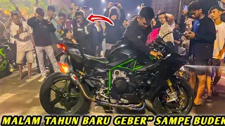 Download MALAM TAHUN BARU🔥ADU GEBER MOGE NINJA H2 vs MOBIL KNALPOT BACOD MP3