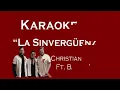 La Sinvergüenza - Karaoke - (Christian Nodal ft. Banda MS)