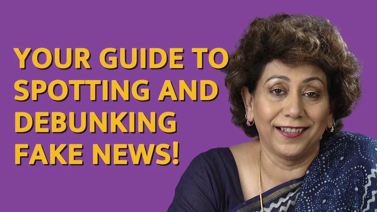 Learn This Simple Trick and Protect Yourself from Fake News! Ft. Rini Simon Khanna | Saksham Senior