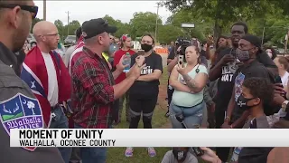 Walhalla demonstrators unite following days of protest and arrest