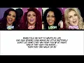 Little Mix - Wings (Color Coded Lyric)