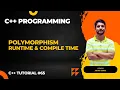 Polymorphism in OOP Run Time Polymorphism Compile Time Polymorphism C Tutorial In Hindi