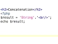 PHP Concatenation Operator - 01 6