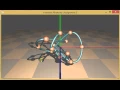 Interactive Natural Cubic Spline in 3D Demo