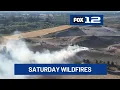 Oregon wildfires update Hillsboro brush fire forces evacuations