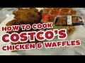 How to Air fry Costco Chicken and Waffles How to Cook Chicken and Waffles Costco Meals