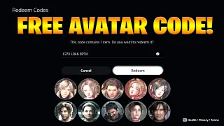 You Could NOW Get Unlocked Exclusive Resident Evil 30th Anniversary Avatars CODES on PS4 PS5
