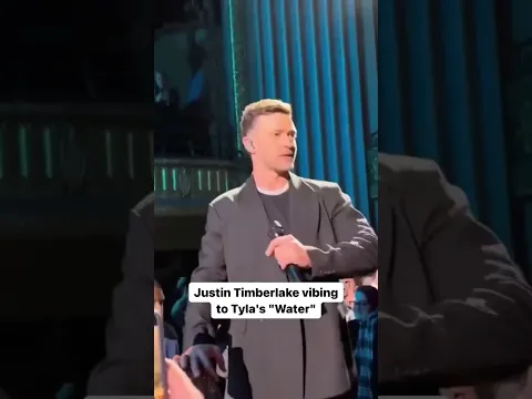 Justin Timberlake Dances to 'Water' by Tyla 😍