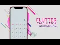 Flutter Calculator App - Neumorphic Design