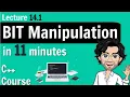 14 1 BIT Manipulation in 11 minutes C Placement Course