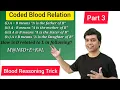 Coded Blood Reasoning Trick Reasoning Tricks Maths Trick imran sir maths