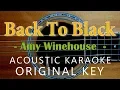 Download Lagu Back To Black - Amy Winehouse [Acoustic Karaoke]
