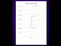 Study Planning Pages Planner Sheets sizes A4 Vol-3