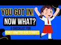 You Got In Now What A Checklist for Newly Admitted SEHS Students