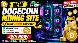 FREE Dogecoin Mining Site 2026 100 FREE Wit rawal No Investment Needed KayaniG - 2ghcr