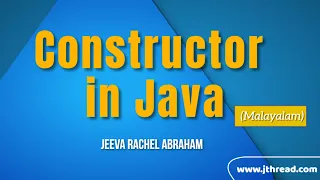 Constructor in Java Malayalam