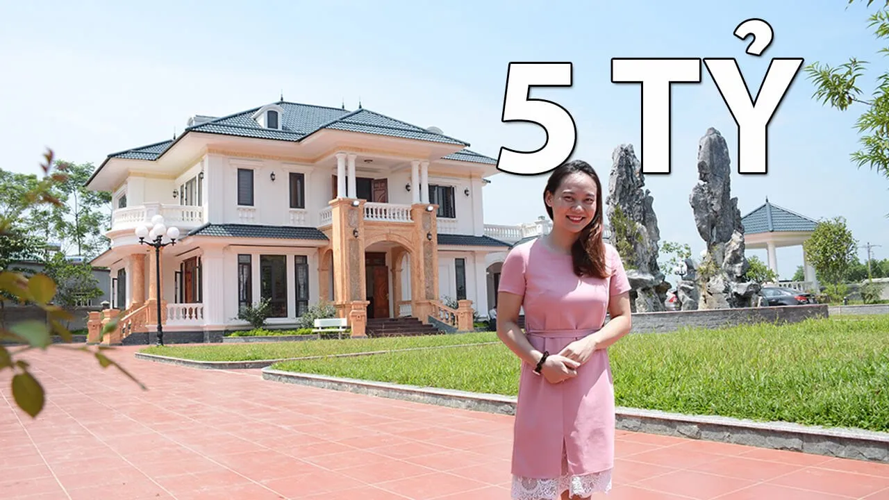 Biệt thự nhà vườn 2 tầng gỗ Lim cực khủng trên đất 2550m2 đẹp cỡ nào?