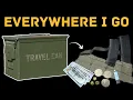 My Emergency Travel Ammo Can What I Keep Inside