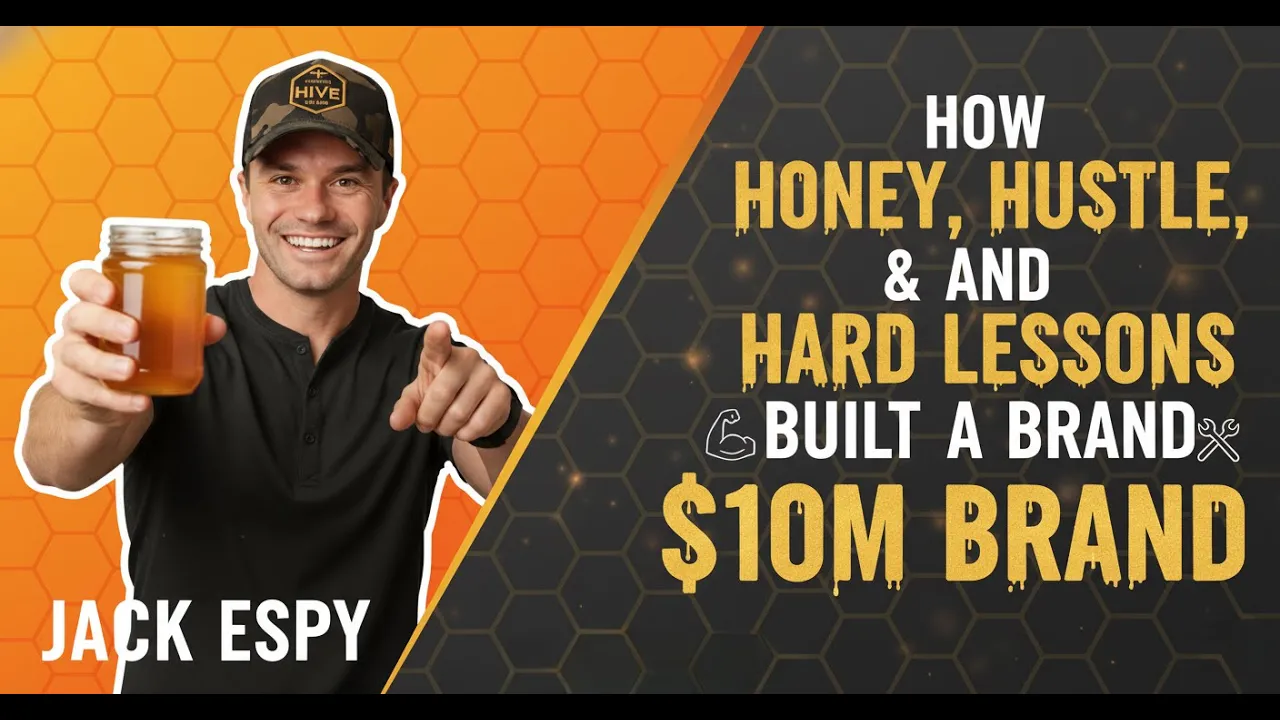 How Honey, Hustle, and Hard Lessons Built a $10M Brand | Jack Espy