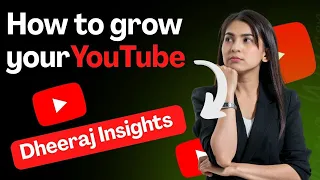 How To Grow YouTube channel like Dheeraj Insights. #Youtubevideo #Youtubegrow #Youtubetips 