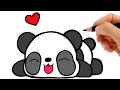 Download Lagu HOW TO DRA A PANDA EASY STEP BY STEP