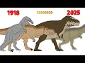 T-REX EVOLUTION in 11 Movies \u0026 TV Shows 🦖🎥