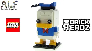 LEGO Brickheadz 40377 Donald Duck - Lego Speed Build Review