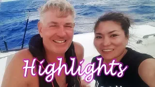 HIGHLIGHTS in 2 mins – Our Fastest Day EVER! – Sailing Luckyfish