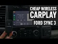Cheap Wireless CarPlay Dongle Review for Sync 3 F150 Seamless Upgrade