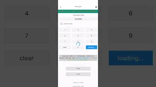 Employee time clock app PIN clock in smart phone OpenTimeClock com