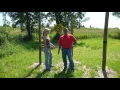 Apple Blaster Sling Shot at Gilby s Orchard near Aitkin MN