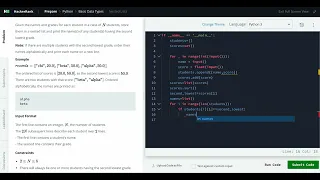 Hackerrank Python Solution Basic Data Types Python - Python Nested Lists