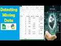 Detecting Missing Values in a Dataset