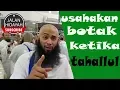Lagu Ustadz Syafiq Basalamah MA lagi umrah - usahakan gundul ketika tahalul