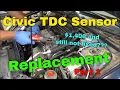 Honda Civic Top Dead Center TDC Sensor Replacement 2001-2005 - Part 1