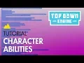 TopDown Engine Tutorial Character Abilities