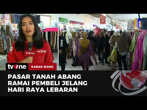 Lebaran Menghitung Hari, Pengunjung Pasar Tanah Abang Masih Ramai