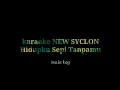 Download Lagu karaoke new syclon hidupku sepi tanpamu nada pria