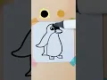 Fun Penguin Coloring for Kids Relaxing Coloring Page