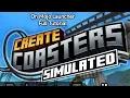 Next-Gen Minecraft Roller Coasters Create Mod Physics Simulation